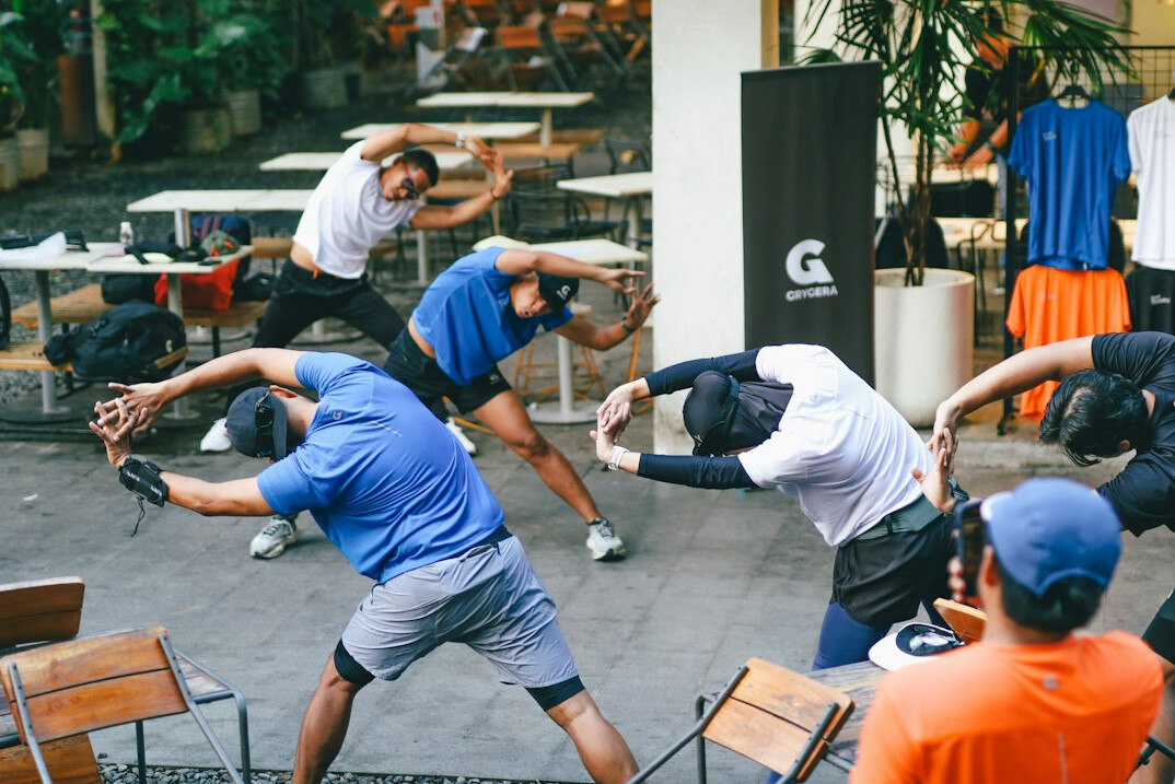group training session